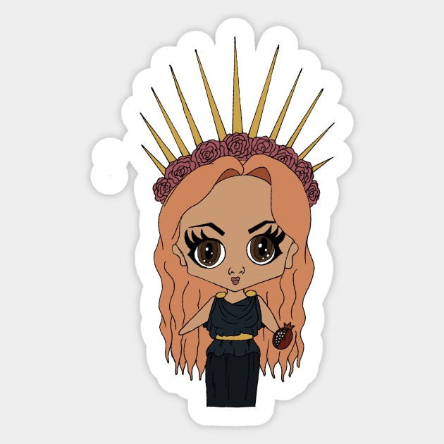 Persephone Sticker by thehistorygirl